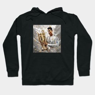 Cristiano Ronaldo CR7 UEFA Champions League Artwork Football Soccer Hoodie